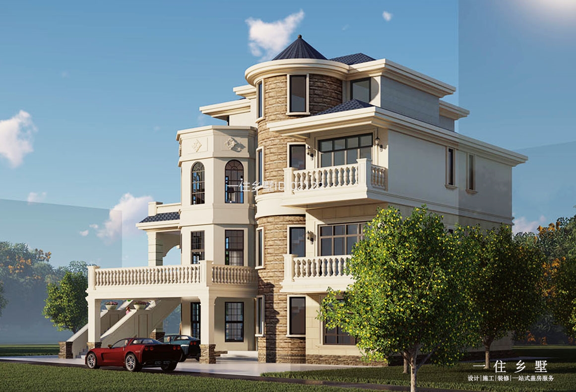 福建莆田蔡家歐式別墅