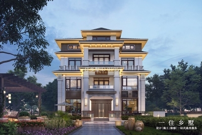 广东湛江吴家新中式别墅