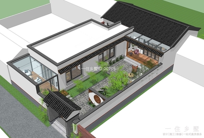 北京通州姜家新中式住宅