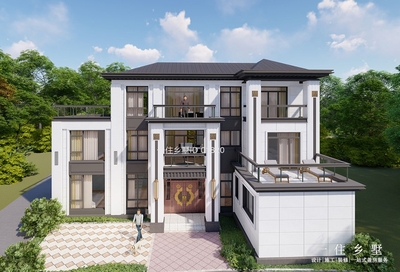 四川成都黄家新中式别墅