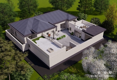 北京平谷王家新中式别墅