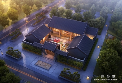 湖南岳阳周家中式三合院