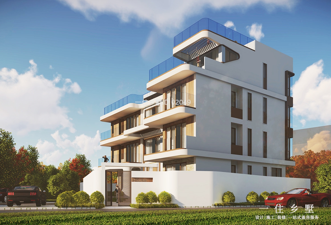 福建泉州尤家現(xiàn)代別墅