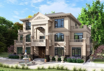 湖南娄底王家欧式别墅