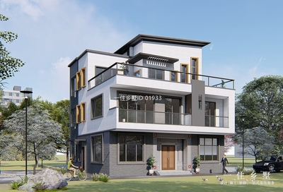 广东揭阳简家现代别墅