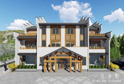 福建宁德吴家中式徽派别墅