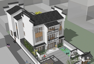 安徽阜南张家徽派别墅