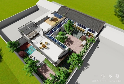 北京延庆田家新中式宅院