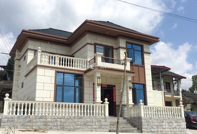 四川南充杜家欧式别墅