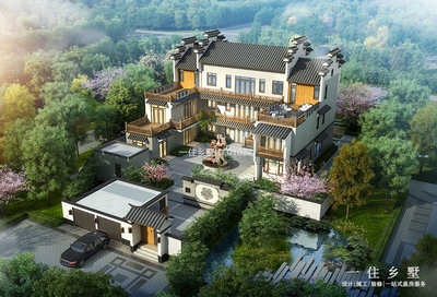 广西南宁温家徽派别墅