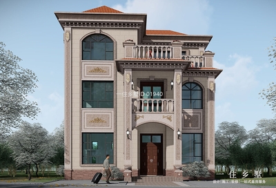 广东茂名梁家欧式别墅