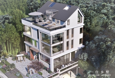 浙江湖州蒋家现代别墅