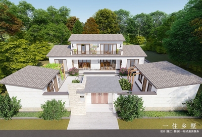 四川遂宁任家新中式三合院