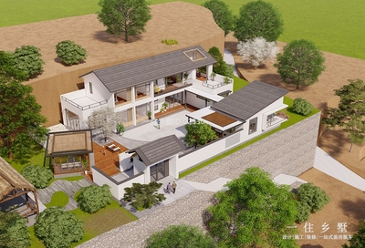 甘肃白银张家现代别墅