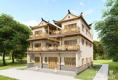 湖南娄底彭家中式别墅