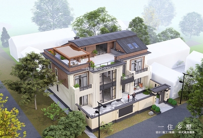 北京昌平姚家新中式别墅