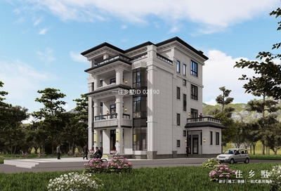 福建宁德彭家新中式别墅