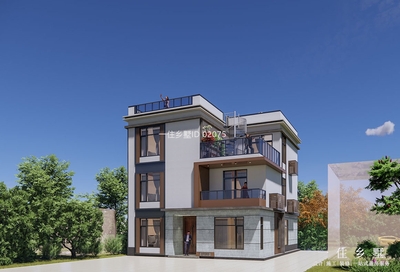 海南海口陈家现代别墅